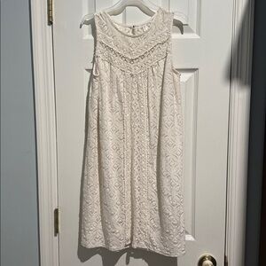 Xhilaration Ivory Lace Sleeveless dress for girls